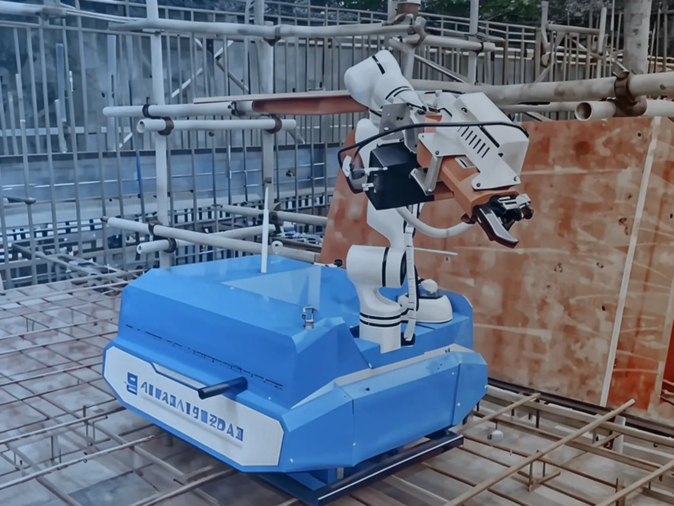 Robotkar - építkezés